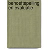 Behoeftepeiling en evaluatie door Verheggen