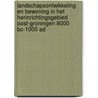 Landschapsontwikkeling en bewoning in het herinrichtingsgebied Oost-Groningen 8000 BC-1000 AD door H.A. Groenendijk