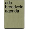 Ada Breedveld agenda door Onbekend