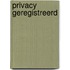Privacy geregistreerd