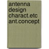 Antenna design charact.etc ant.concept door Ligthart