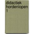 Didactiek hordenlopen 1