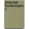 Didactiek hordenlopen 1 door Brus