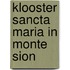 Klooster sancta maria in monte sion