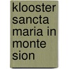 Klooster sancta maria in monte sion by Vermaseren