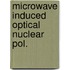 Microwave induced optical nuclear pol.