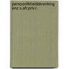 Persoonlikheidskrenking enz s.afr.priv.r. by Pauw