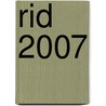 RID 2007 door Onbekend