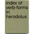 Index of verb-forms in herodotus