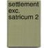 Settlement exc. satricum 2