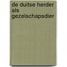 De Duitse Herder als gezelschapsdier door Paul F. Dijkman