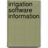 Irrigation software information
