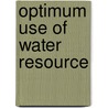 Optimum use of water resource door Ridder