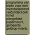 Programma van Eisen voor een inventariserend veldonderzoek in het plangebied Papenvoort, gemeente Geldrop-Mierlo.