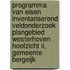 Programma van Eisen Inventariserend veldonderzoek Plangebied Westerhoven Hoefzicht II, Gemeente Bergeijk