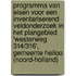 Programma van Eisen voor een inventariserend veldonderzoek in het plangebied 'Westerweg 314/316', gemeente Heiloo (Noord-Holland)