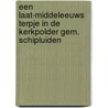 Een laat-middeleeuws terpje in de kerkpolder gem. Schipluiden door J.P. Flamman
