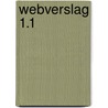WebVerslag 1.1 by P. Hartman