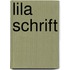Lila schrift