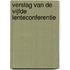 Verslag van de vijfde lenteconferentie