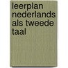 Leerplan nederlands als tweede taal door Zanden