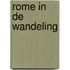 Rome in de wandeling