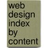 Web Design Index by Content