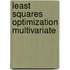 Least squares optimization multivariate