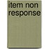 Item non response