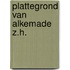 Plattegrond van alkemade z.h.