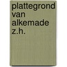 Plattegrond van alkemade z.h.