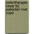 Oefentherapie Cesar bij patienten met COPD