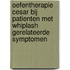 Oefentherapie cesar bij patienten met whiplash gerelateerde symptomen