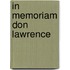 In memoriam Don Lawrence