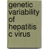 Genetic variability of hepatitis C virus