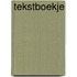 Tekstboekje