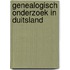 Genealogisch onderzoek in duitsland