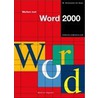 Werken met Word 2000