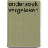 Onderzoek vergeleken