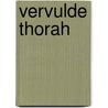Vervulde thorah by Waal