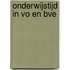 Onderwijstijd in vo en bve
