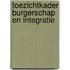 Toezichtkader Burgerschap en Integratie