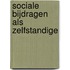 Sociale bijdragen als zelfstandige