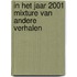 In het jaar 2001 mixture van andere verhalen