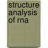 Structure analysis of rna by Unknown