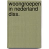 Woongroepen in nederland diss. door Catherien Jansen