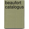 Beaufort catalogus door W. Vandenbussche