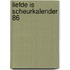 Liefde is scheurkalender 86