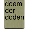 Doem der doden by John Saul