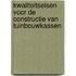 Kwaliteitseisen voor de constructie van tuinbouwkassen